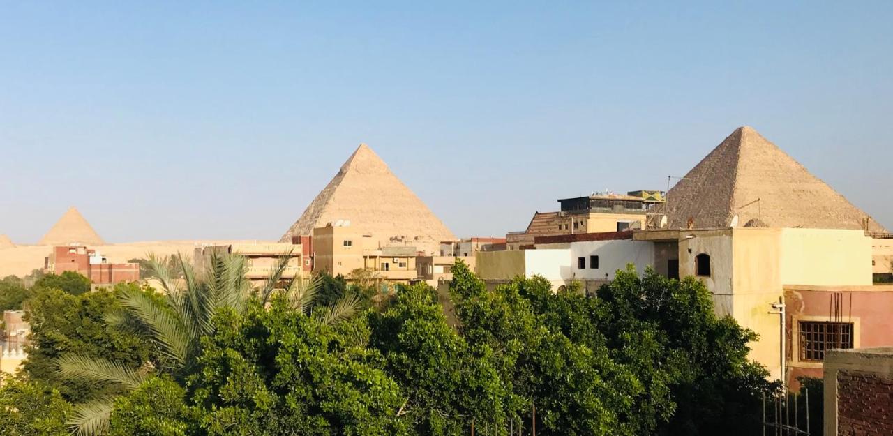 Studio Farida Pyramids View Kafret el-Gabal Exteriör bild