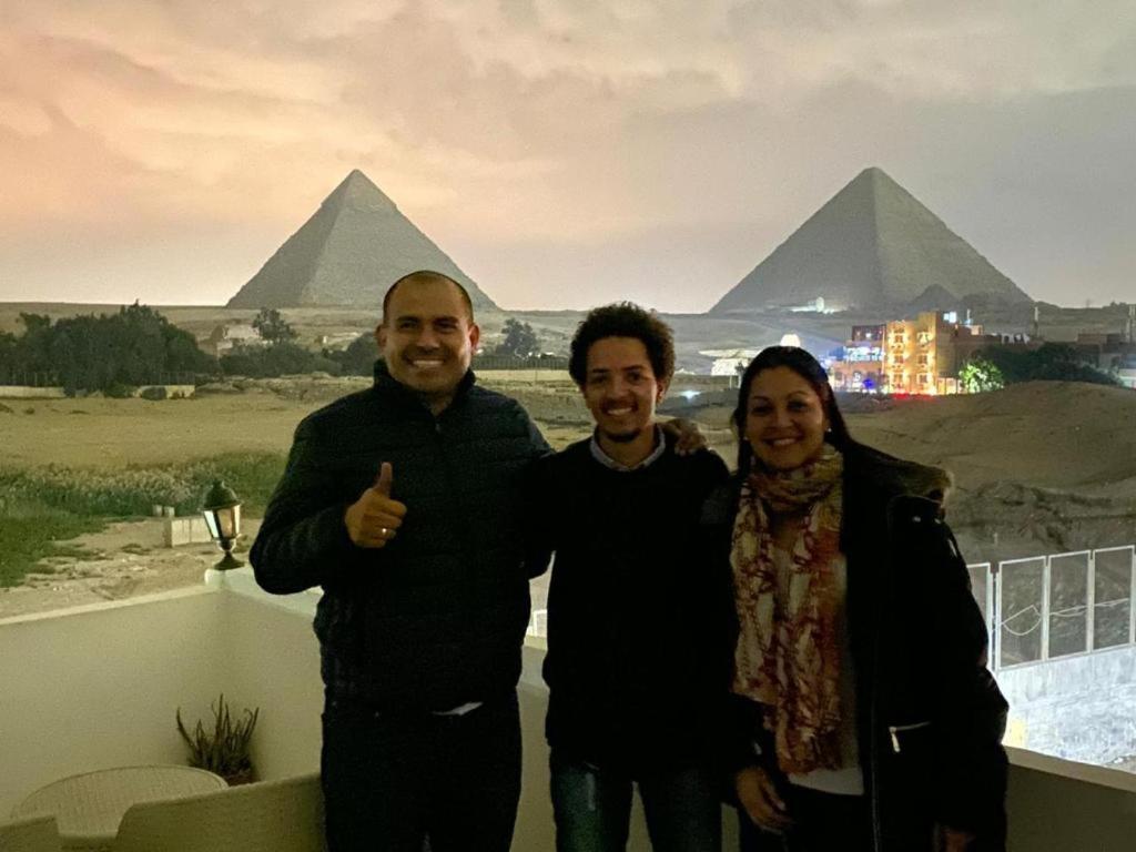 Studio Farida Pyramids View Kafret el-Gabal Exteriör bild