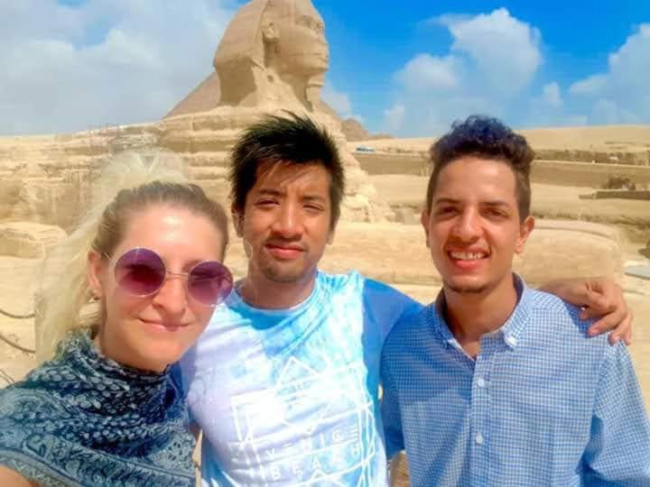 Studio Farida Pyramids View Kafret el-Gabal Exteriör bild